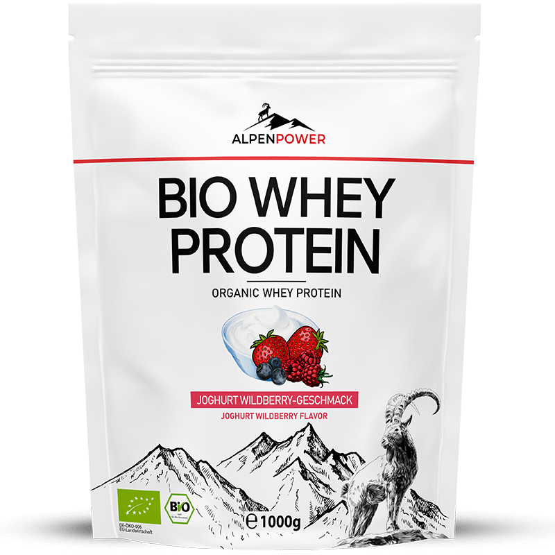 Natürliches Molkenprotein – Sorte Wildberry, ohne Zusätze