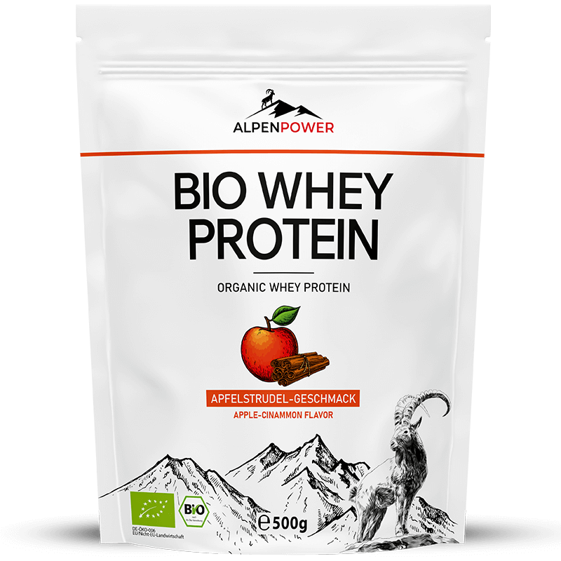 Apfelstrudel Bio Whey Protein - weihnachten, naürlich, Alpen