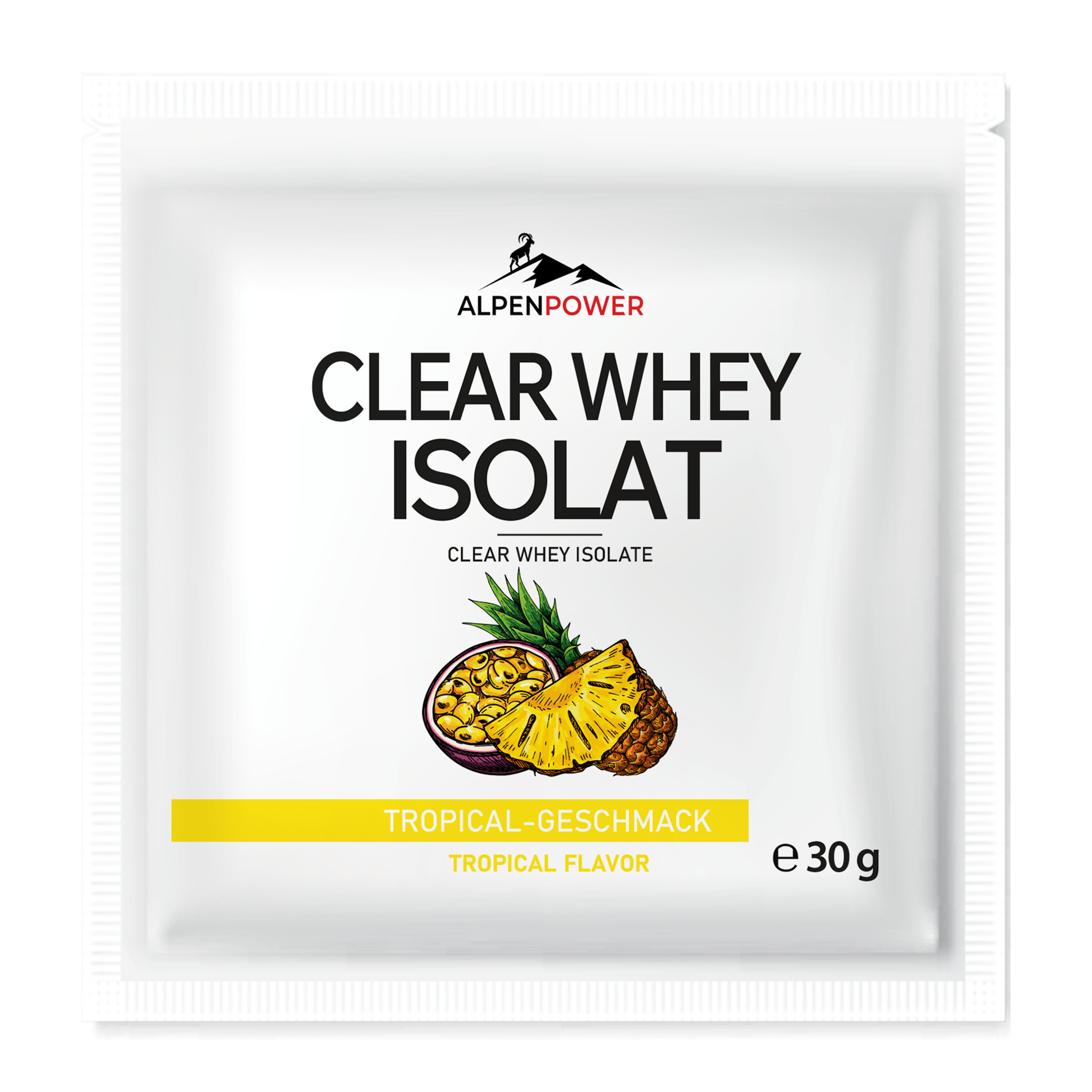 Échantillon d'isolat de lactosérum Clear Whey