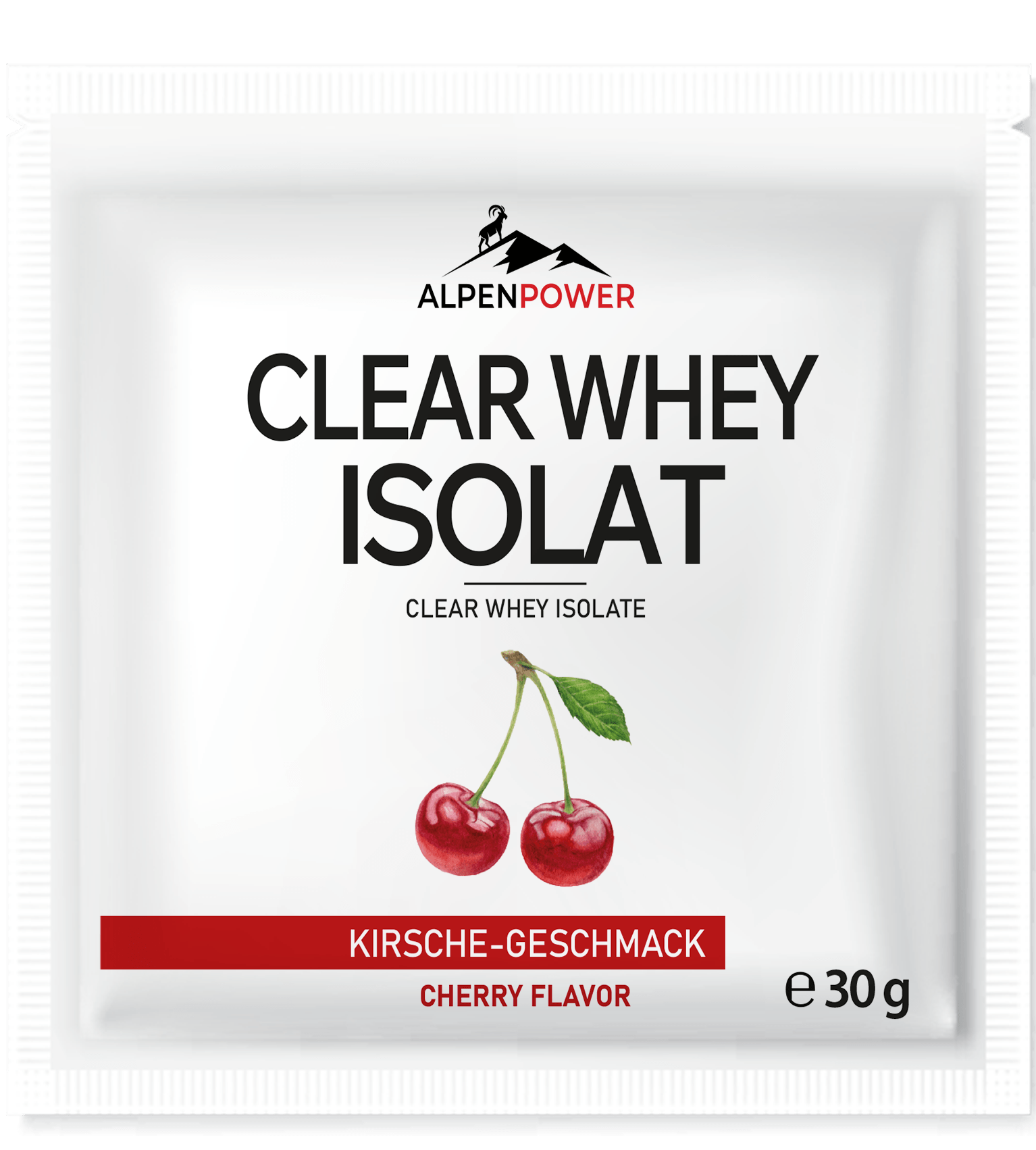 Échantillon d'isolat de lactosérum Clear Whey