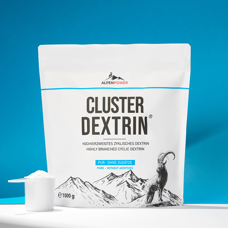 Cluster Dextrin – Pulver mit ausgezeichneter Verträglichkeit & schneller Aufnahme für konstante Energie