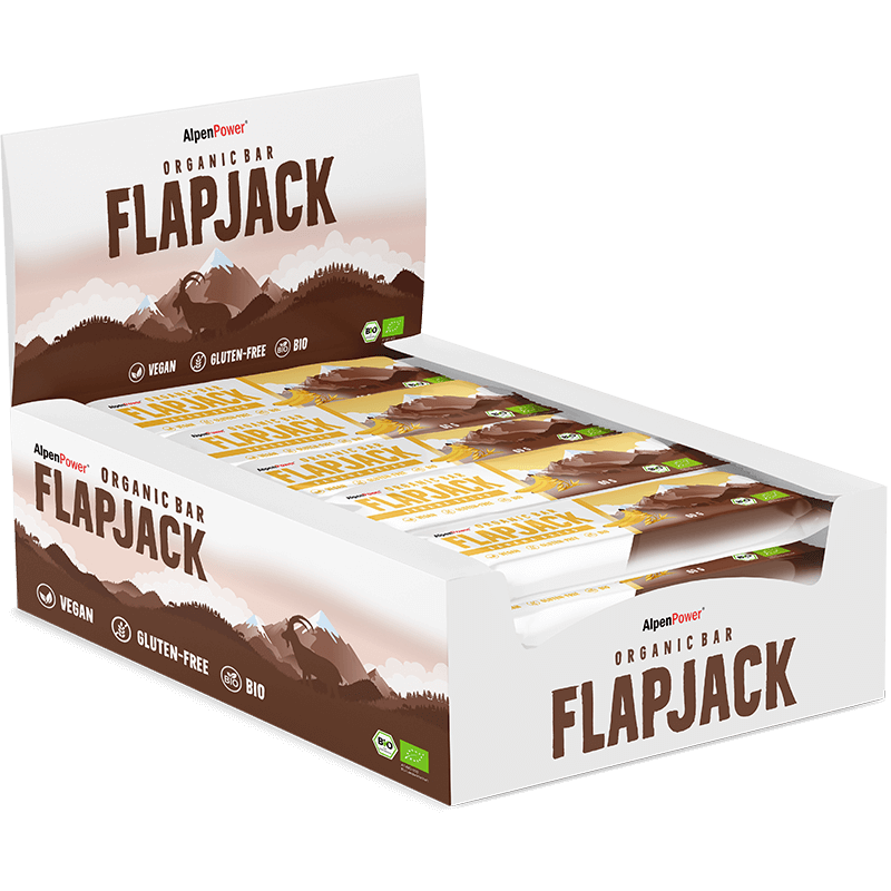 Banana Bread Flapjack Box - snack naturel en détail, végétalien & sans gluten