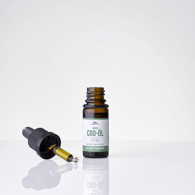 BIO CBD hemp oil 10%: Efficient 10 ml full spectrum extract