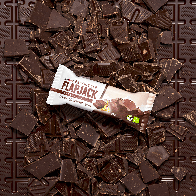 Barre d'avoine bio végétalienne Chocolate Style - snack naturel 