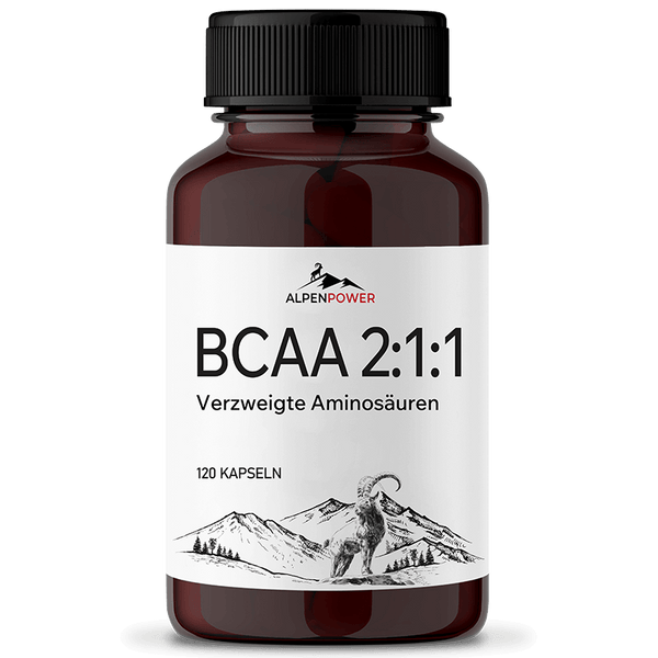 BCAA 2:1:1 Kapseln – Vegan, Rein & Schnelle Aufnahme