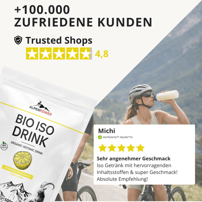 rennrad iso drink BIO Iso Drink Pulver: 100% natürliche Zutaten