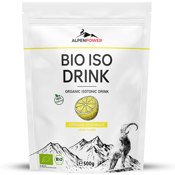 BIO Iso Drink Powder: 100% natural ingredients AlpenPower