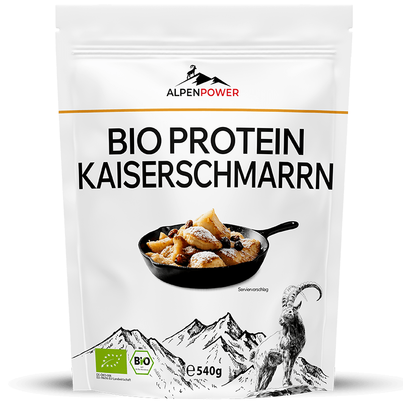 Bio Protein Kaiserschmarrn, Protein, Dessert, fluffig, lecker, bio