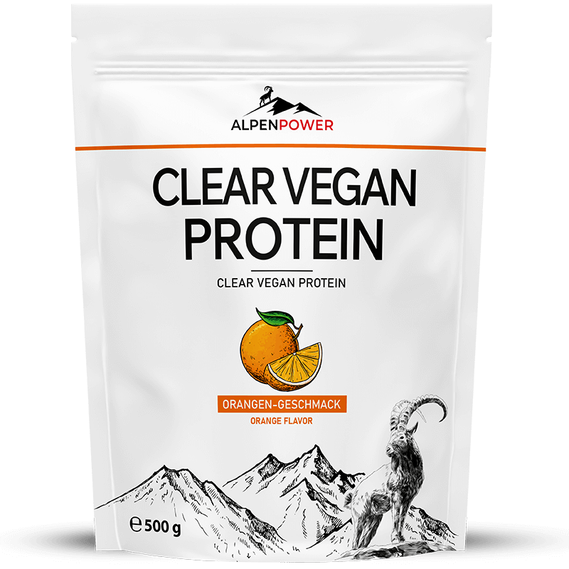 Erfrischendes veganes Proteinpulver, fettfrei, glutenfrei & sojafrei, Alternative zu klassischen Proteinshakes