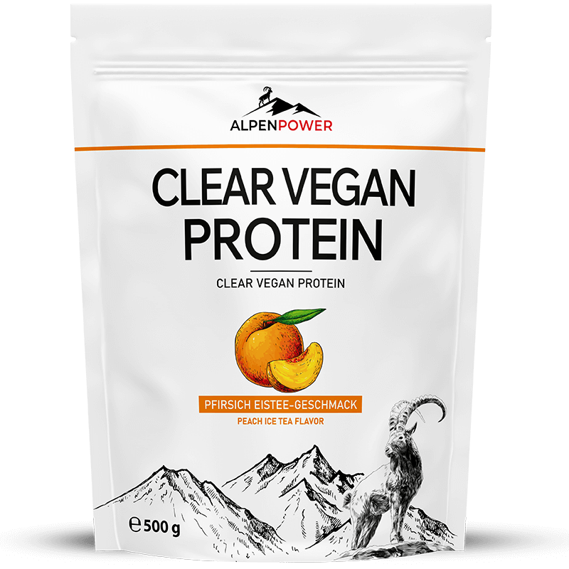 Erfrischendes veganes Proteinpulver, fettfrei, glutenfrei & sojafrei, Alternative zu klassischen Proteinshakes