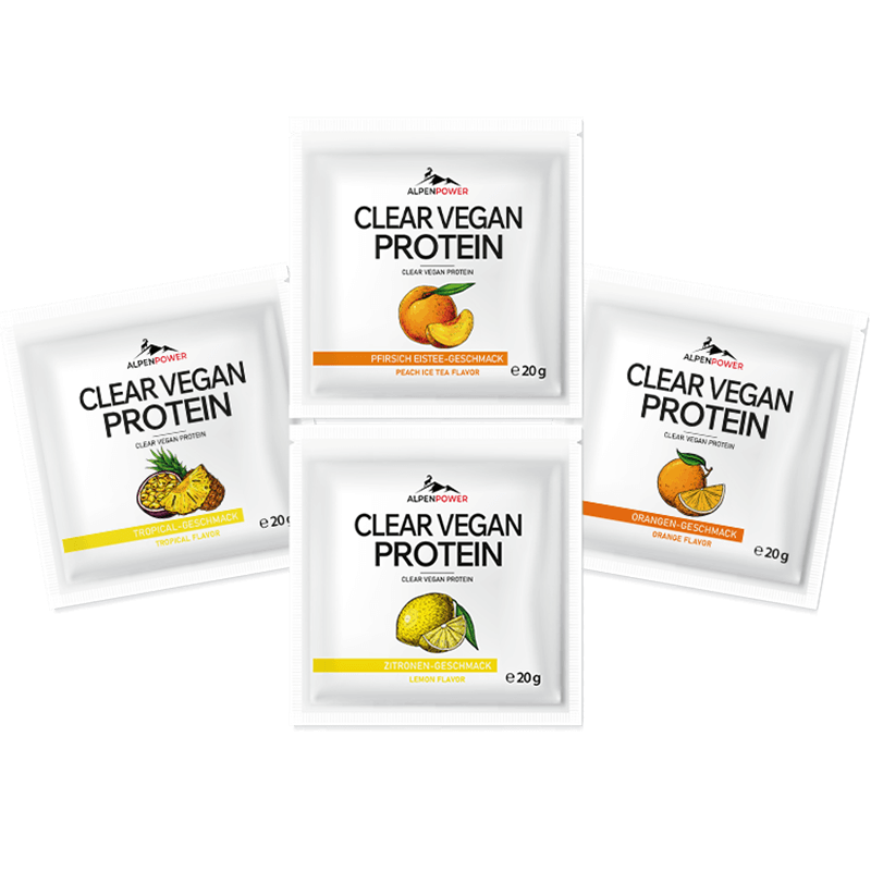 Clear Vegan Protein Probierportionen