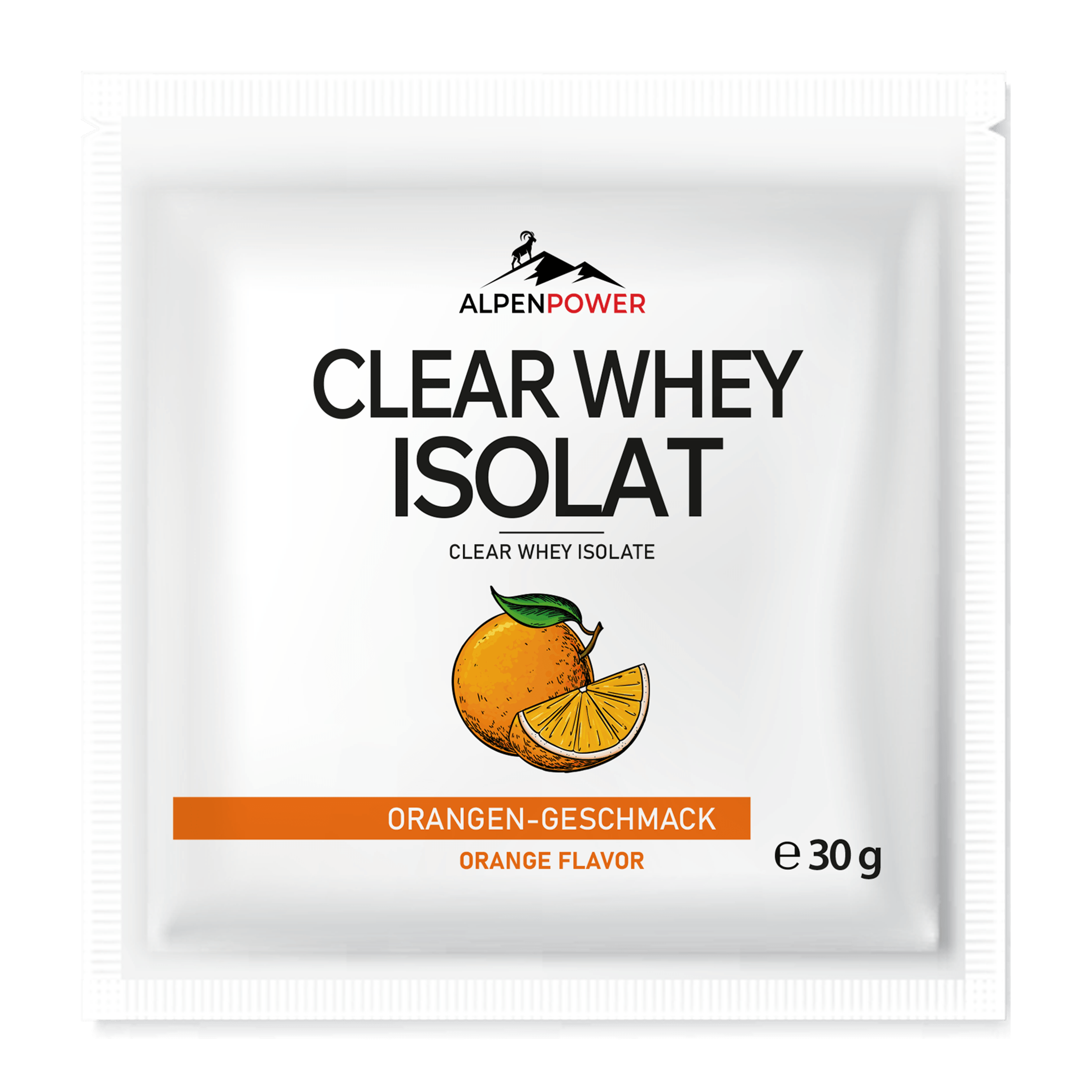Échantillon d'isolat de lactosérum Clear Whey
