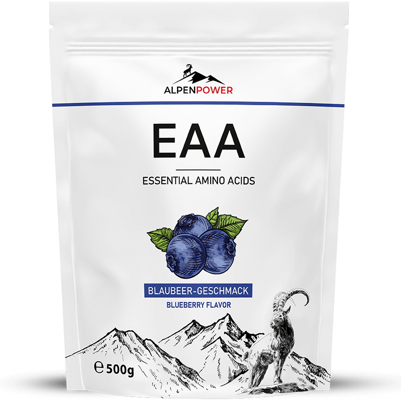 Blaubeere EAA Pulver Vegan – essenzielle Aminosäuren & fruchtiger Geschmack