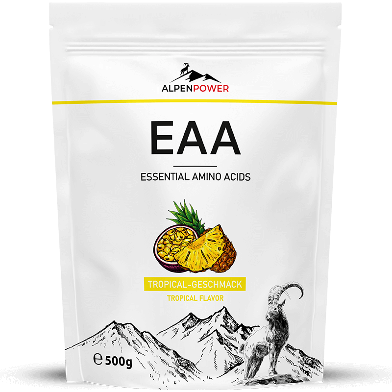 Tropical EAA Pulver Vegan – exotischer Geschmack & schnelle Absorption