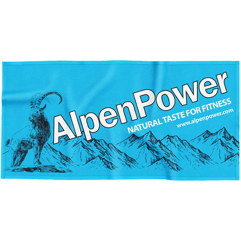 Sport microfiber towel - compact, lightweight & quick-drying