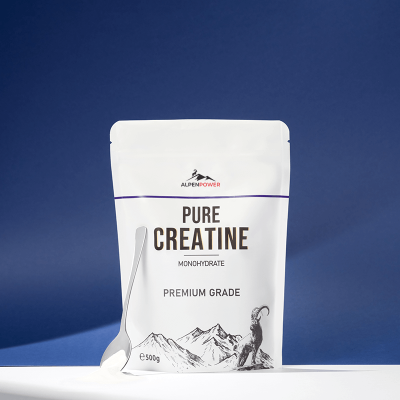 Creatine powder - 500 g pure monohydrate, optimum quality for performance