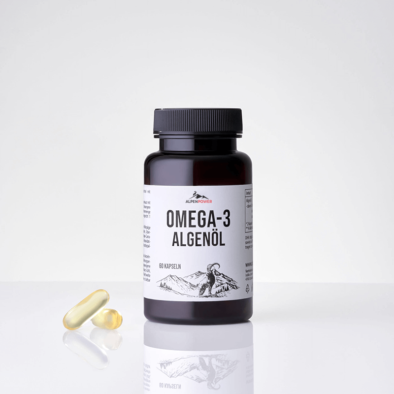 Omega-3 Vegan Forte - Algae oil with EPA & DHA | AlpenPower