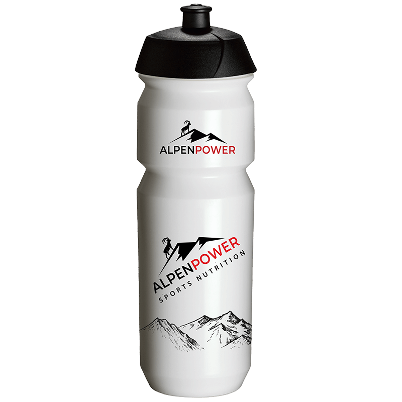 Tacx Trinkflasche 750 ml BPA frei – BPA-freie, auslaufsichere Sporttrinkflasche aus recyceltem HDPE, wie bei Profi-Teams