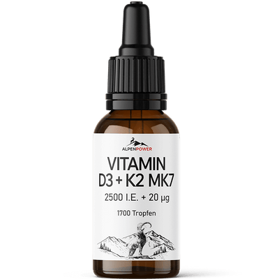 Vitamin D3+K2 drops for optimal health and well-being | AlpenPower