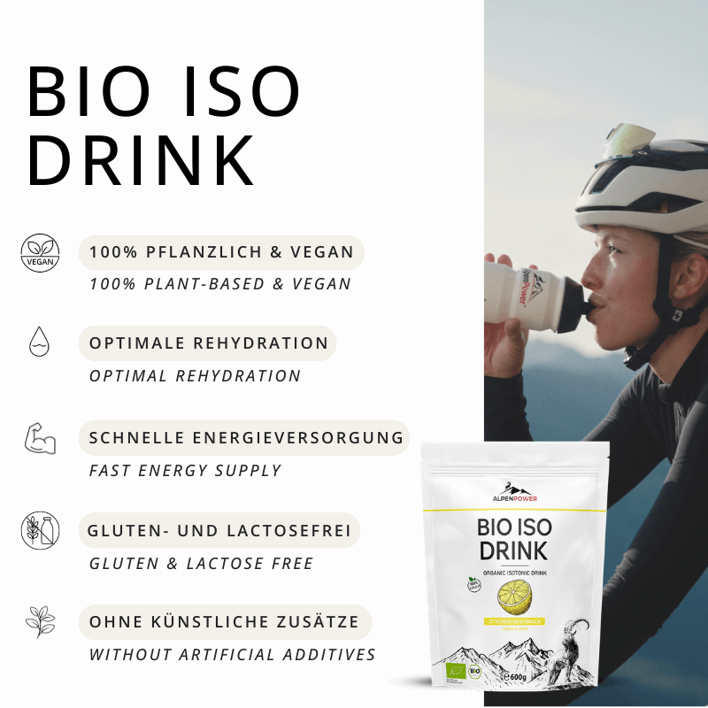 iso pulver rennrad BIO Iso Drink Pulver: 100% natürliche Zutaten