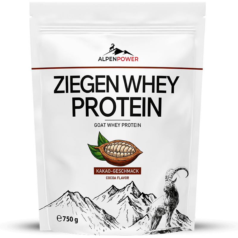 Goat whey protein - 100 % natural protein powder without additives, excellent digestibility, alternative to cow's milk protein