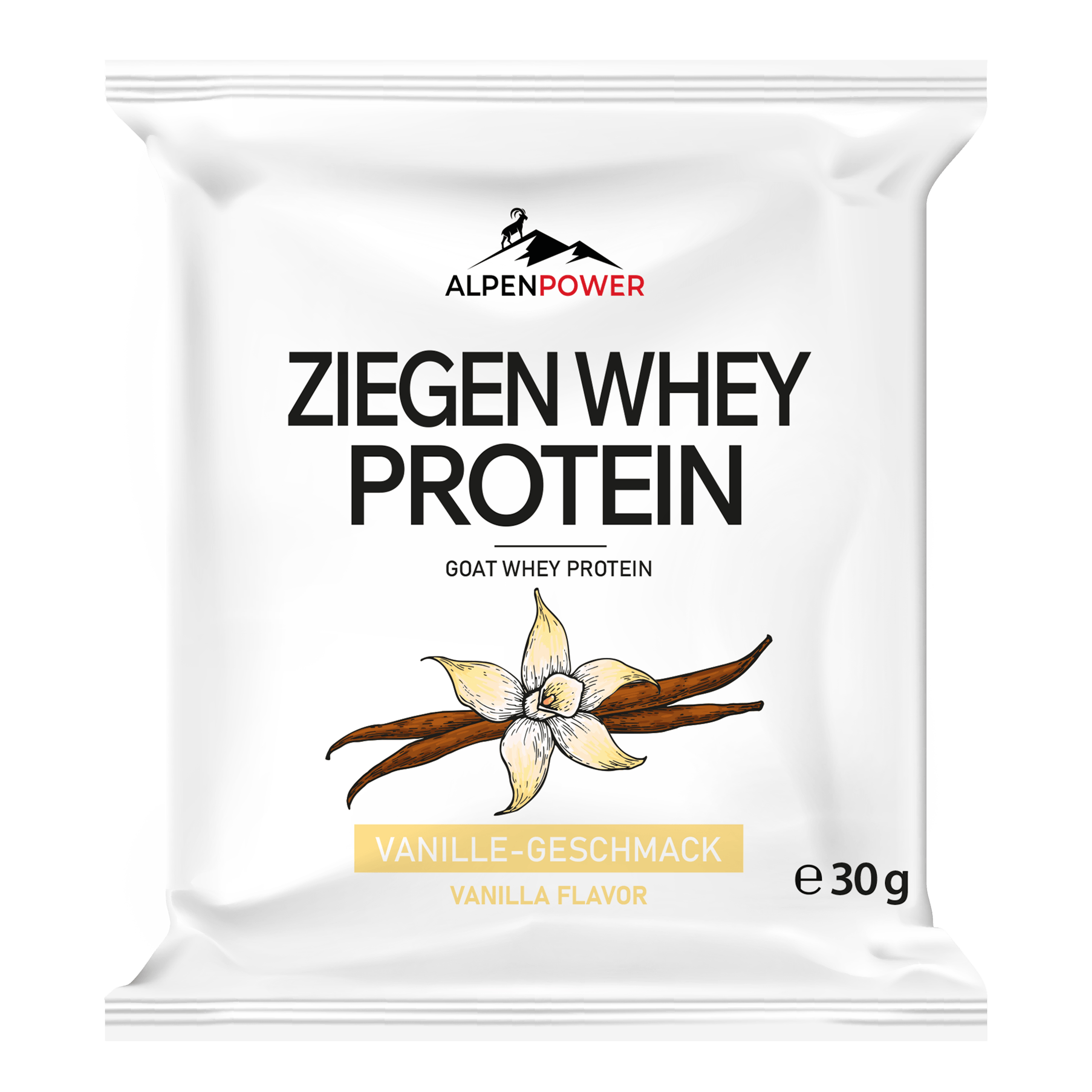 Ziegen Whey Protein Probierportion