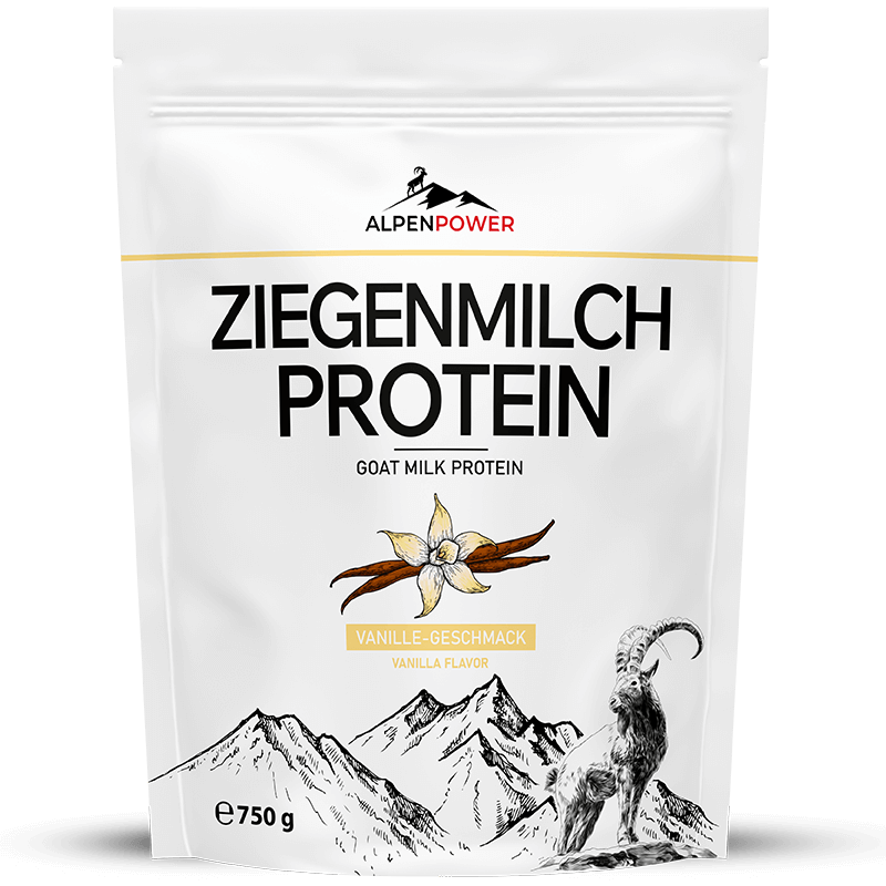 Ziegenmilchprotein ohne Zusätze – 100 % natürliches Proteinpulver, ausgezeichnete Verträglichkeit, Alternative zu Kuhmilchprotein